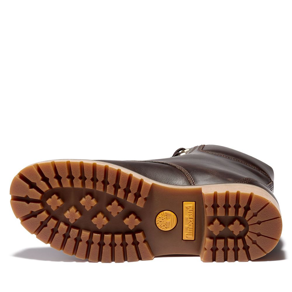 Timberland Womens 6-Inch Boots Jayne Waterproof Leather - Dark Brown - India UG3102798